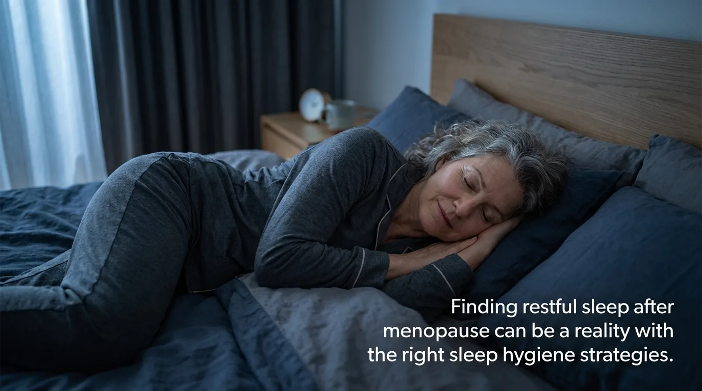 Sleep Soundly After Menopause: My Insomnia Fix with Sleep Hygiene