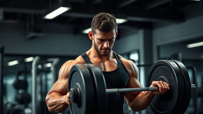 A photorealistic, powerful image of a person lifting weights in a gym, showing intense focus and muscle engagement. The gym environment is clean and modern, with cinematic lighting highlighting the effort. Sharp focus on the lifter, depth of field blurring the background, 8K, professional photography, conveying strength and determination. A photorealistic, powerful image of a person lifting weights in a gym, showing intense focus and muscle engagement. The gym environment is clean and modern, with cinematic lighting highlighting the effort. Sharp focus on the lifter, depth of field blurring the background, 8K, professional photography, conveying strength and determination.