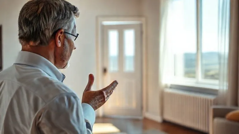 Photorealistic, professional photography, 8K, cinematic lighting, sharp focus, depth of field, shot on a high-end DSLR. A professional therapist gently gesturing towards a clear, open door in a softly lit room, with a hopeful, slightly blurred landscape visible beyond, symbolizing a respectful and supportive referral to another path or specialist. Photorealistic, professional photography, 8K, cinematic lighting, sharp focus, depth of field, shot on a high-end DSLR. A professional therapist gently gesturing towards a clear, open door in a softly lit room, with a hopeful, slightly blurred landscape visible beyond, symbolizing a respectful and supportive referral to another path or specialist.